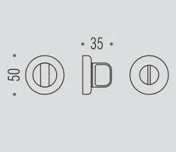 Фиксатор сантехнический Colombo Rosetta CD49 BZGG золото