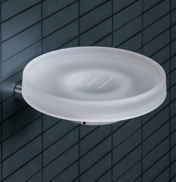 Мыльница COLOMBO DESIGN MINI B4001.NM подвесная цвет черный матовый