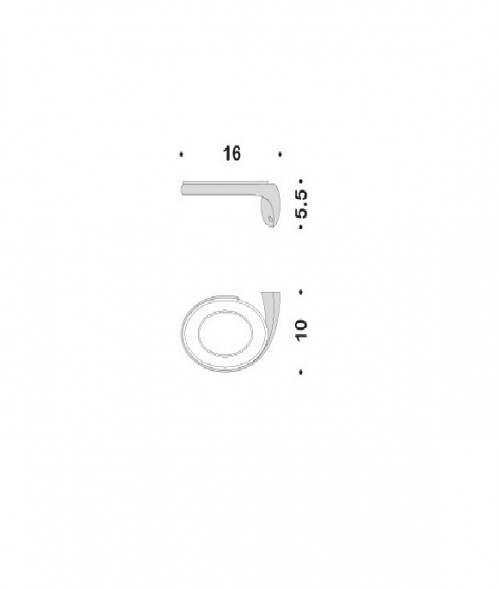 Мыльница COLOMBO DESIGN LINK B2401.DX настенная