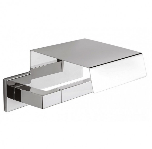  Держатель туалетной бумаги COLOMBO DESIGN BASICQ B3791 с крышкой