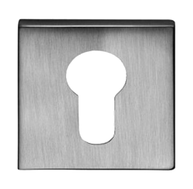 Накладка под цилиндр Colombo Rosetta MM13 хром матовый