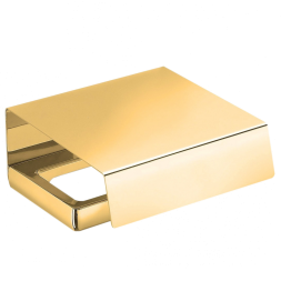 Держатель туалетной бумаги COLOMBO DESIGN LULU B6291.GOLD с крышкой
