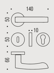Дверная ручка Colombo VIOLA AR21RSB.OL золото