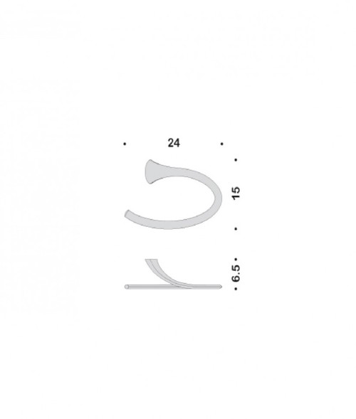 Полотенцедержатель COLOMBO DESIGN LINK B2431 кольцо