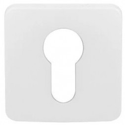 Накладка под цилиндр Colombo Rosetta PT13 белый матовый