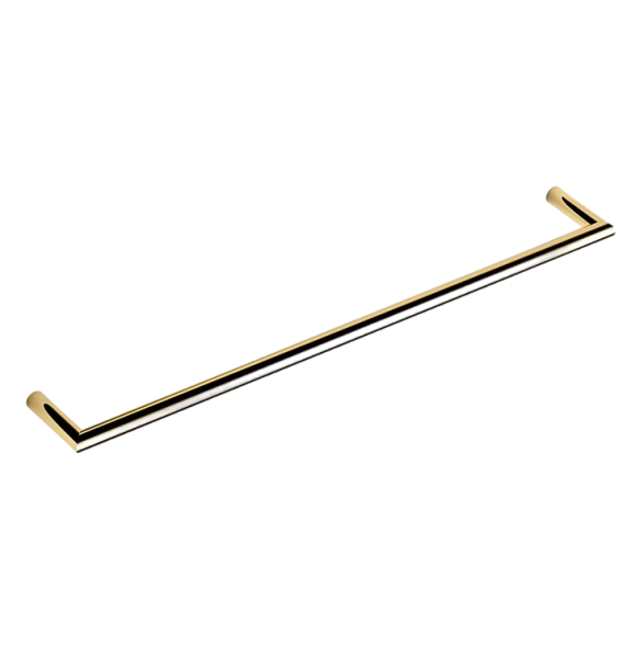 Полотенцедержатель COLOMBO DESIGN MINI B4010.OM широкий цвет золото матовое