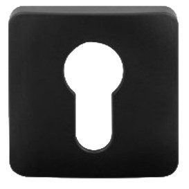 Накладка под цилиндр Colombo Rosetta PT13 черный матовый