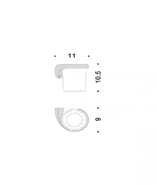 Стакан COLOMBO DESIGN LINK B2402.SX настенный