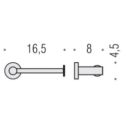 Держатель туалетной бумаги COLOMBO DESIGN PLUS W4908 без крышки
