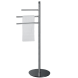 Стойка COLOMBO DESIGN PLANETS B9815 напольная с полотенцедержателем