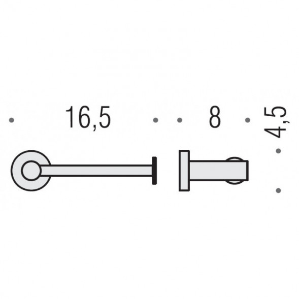  Держатель туалетной бумаги COLOMBO DESIGN PLUS W4908.VL без крышки