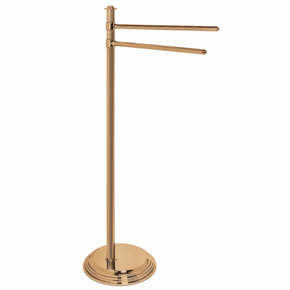 Стойка COLOMBO DESIGN HERMITAGE B3338.OA с полотенцедержателем двойным