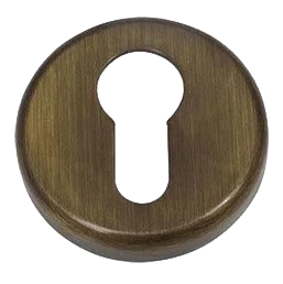 Накладка под цилиндр Colombo Rosetta CD63 GB античная латунь