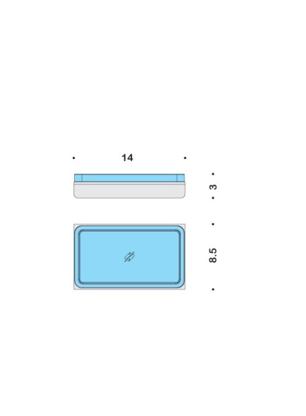 Мыльница COLOMBO DESIGN FOREVER B2940 настольная