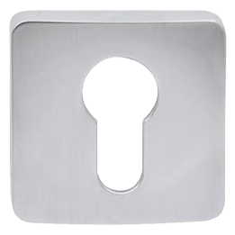 Накладка под цилиндр Colombo Rosetta PT13 хром матовый