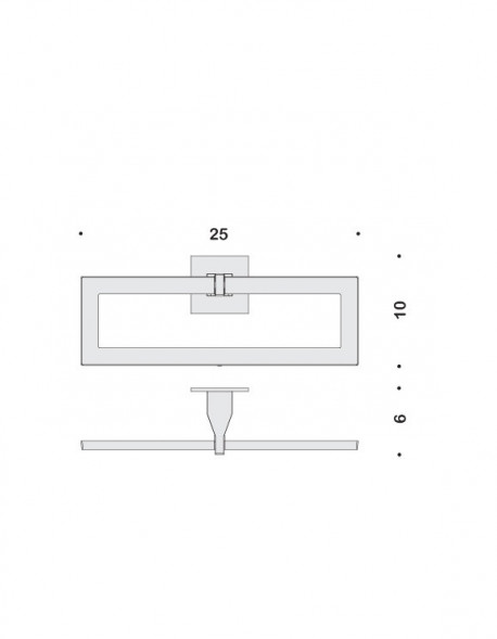 Полотенцедержатель COLOMBO DESIGN FOREVER B2931 кольцо