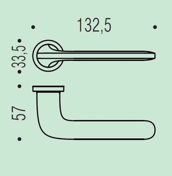 Дверная ручка Colombo Design ROBOQUATTRO ID41RSB/0 золото матовое