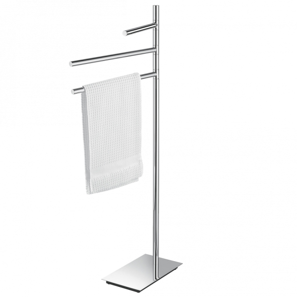 Стойка COLOMBO DESIGN SQUARE B9915 напольная с полотенцедержателем
