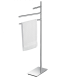 Стойка COLOMBO DESIGN SQUARE B9915 напольная с полотенцедержателем