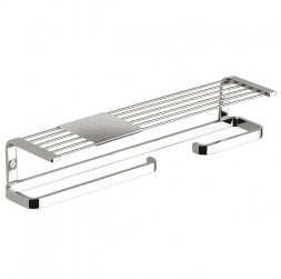 Полочка COLOMBO DESIGN TIME W4276.DX с бумагодержателем с полотенцедержателем с металлической полочкой