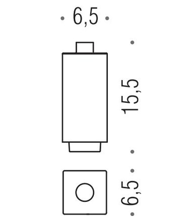 Запасная колба Colombo Look для дозатора жидкого мыла стело B9359