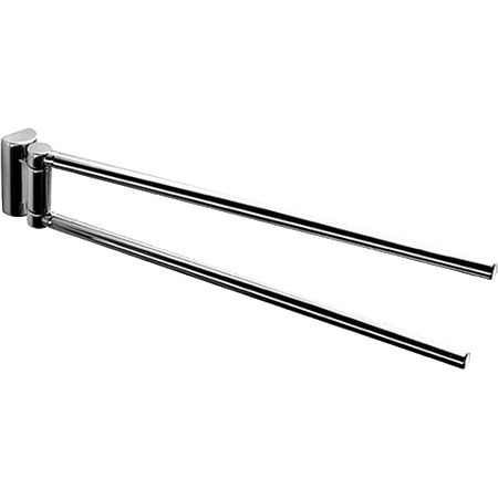 Полотенцедержатель COLOMBO DESIGN LUNA B0113 двойной поворотный