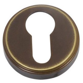 Накладка под цилиндр Colombo Rosetta CD63 GB бронза