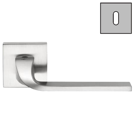 Дверная ручка Colombo ISY BL11R хром матовый