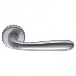 Дверная ручка Colombo ROBOT CD41 RY хром матовый