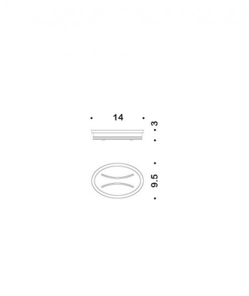 Мыльница COLOMBO DESIGN LAND B2842 настольная