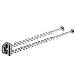 Полотенцедержатель COLOMBO DESIGN PLUS W4914 двойной выдвижной