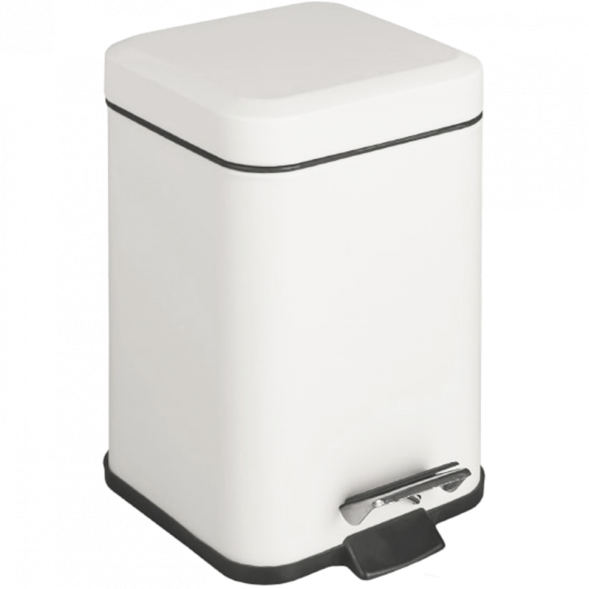 Ведро COLOMBO DESIGN COMPLEMENTI B9210.BM напольное с крышкой с педалью 3 л
