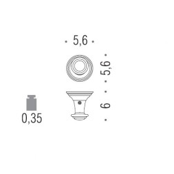 Крючок COLOMBO DESIGN HERMITAGE LC87.GOLD одинарный большой