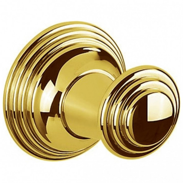 Крючок COLOMBO DESIGN HERMITAGE LC87.GOLD одинарный большой