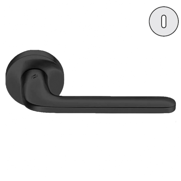 Дверная ручка Colombo ROBOQUATTRO ID41 R.NM черный матовый