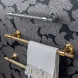 Полотенцедержатель COLOMBO DESIGN HERMITAGE B3309.GOLD широкий