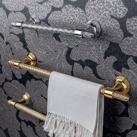 Полотенцедержатель COLOMBO DESIGN HERMITAGE B3310 широкий