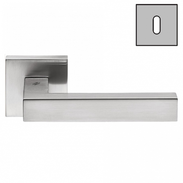 Дверная ручка Colombo ELLESSE BD21R хром матовый